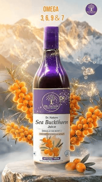 Dr. Nature Sea Buckthorn Juice with Himalayan sea buckthorn berries